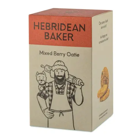 Hebridean Baker - Mixed Berry Oaties - 150g