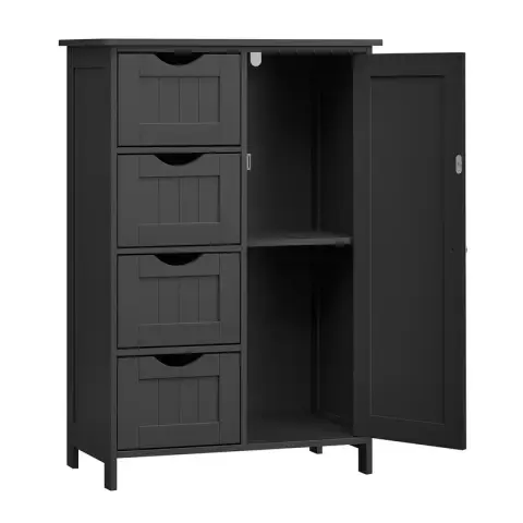 VASAGLE Bathroom Cabinet, 55x30x81cm