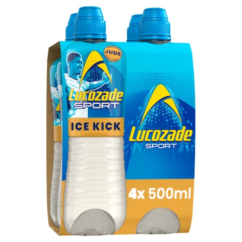 Lucozade Sport Lemon & Lime 4 x 500ml