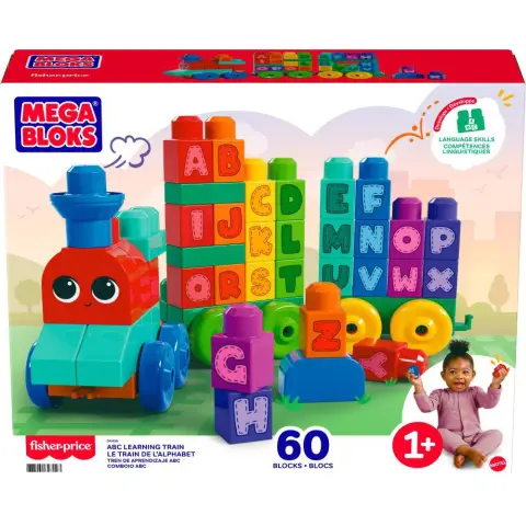 Mega Bloks ABC Learning Train