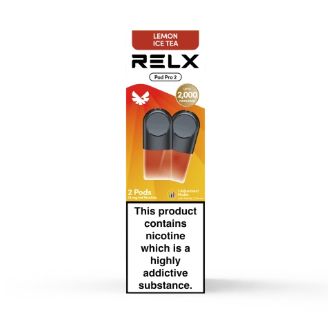 RELX 2 Pods Lemon Ice Tea Flavour