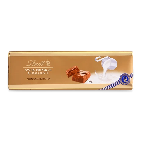 Lindt extra vollmilchtafel, 300 g