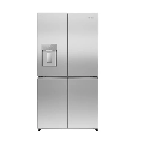 Hisense PureFlex RQ5P640SYSD 91cm American Style Fridge Freezer – 485L, Stainless Steel, Total No Frost, E Energy Rating