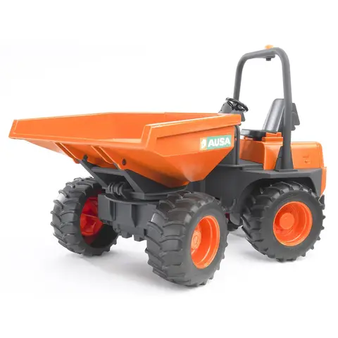 Bruder AUSA Mini Dumper 1:16 Scale Model with Articulated Steering & Tipping Bucket