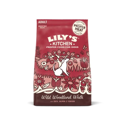 Lily's Kitchen Croquettes pour chien adulte au canard, saumon et cerf - 7 kg