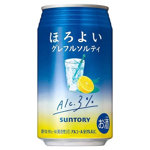 Suntory Horoyoi Grapefruit Salty 350ml