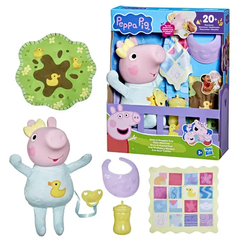 Peppa Pig Oinks and Snuggles Baby Evie Plush Soft Toy