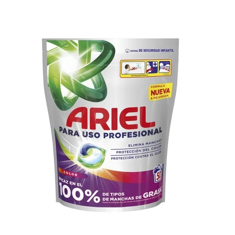Ariel Professional capsules de lessive concentrée couleur tout-en-un - 50 doses