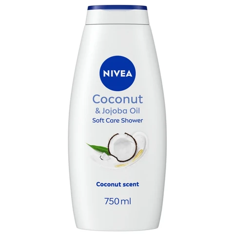 NIVEA Coconut & Jojoba Oil Shower Gel 750ml