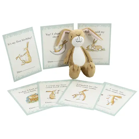 Guess How Much I Love You  toy with Milestone Cards