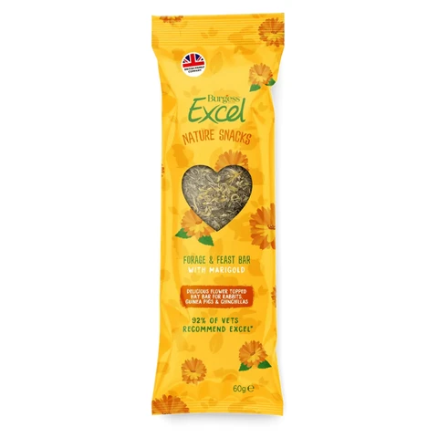 Burgess Excel Forage And Feast Bar Marigold 60g