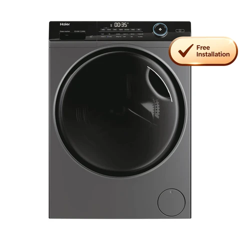 Haier HW80B14959STU1UK I-Pro Series 5 8kg 1400rpm Slim Depth Washing Machine  - White - A Rated