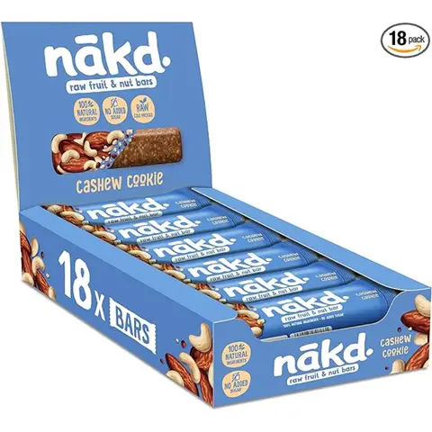 Nakd Cashew Cookie Bar 18 x 35g