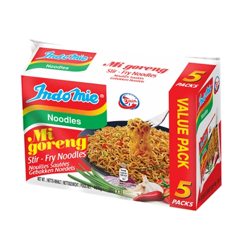 Indomie Mi Goreng instantnoedels origineel 5 x 80 g