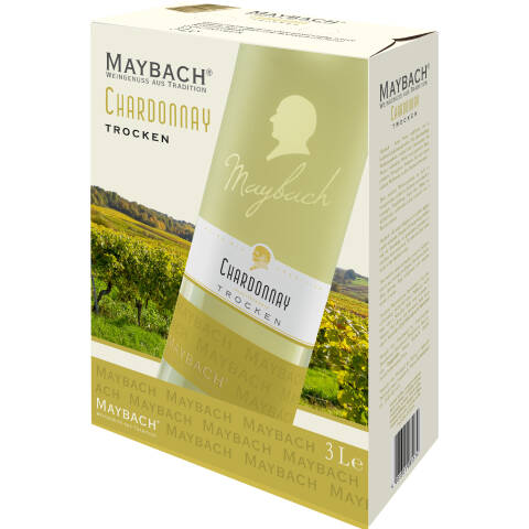 MAYBACH Chardonnay Trockener Weißwein, 3L