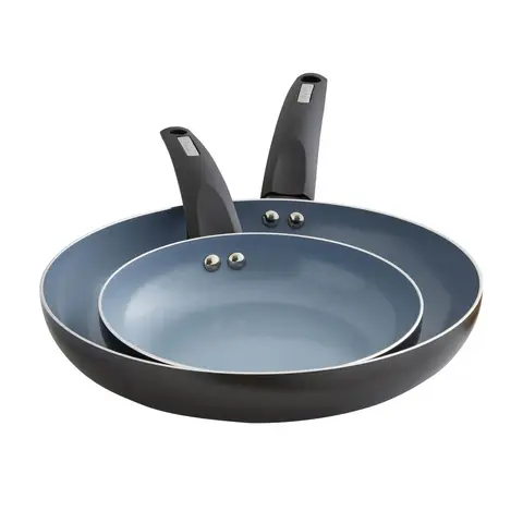 Tower Cerasure 2 Piece Frying Pan Set with Non-Stick Coating - Graphite