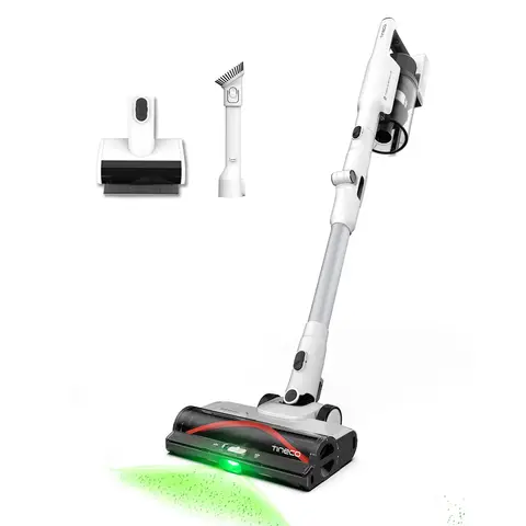 Tineco Pure ONE A50S Plus 185W Cordless Vacuum Cleaner , 70Min Runtime, 1L Larger Dustbin, 3DSense Power Brush, PureCyclone Tech, Easily Tackles Large Debris