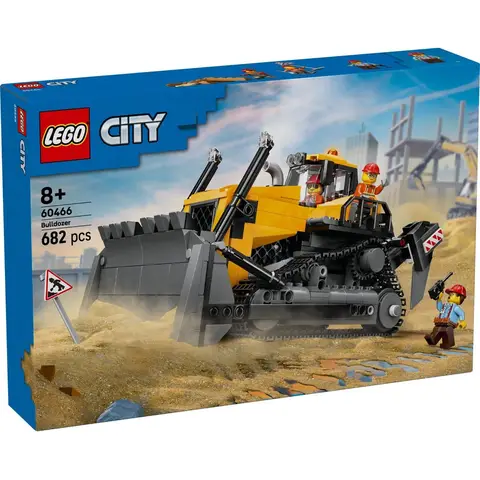 LEGO City bulldozer bouwset - 60466, 250 stuks