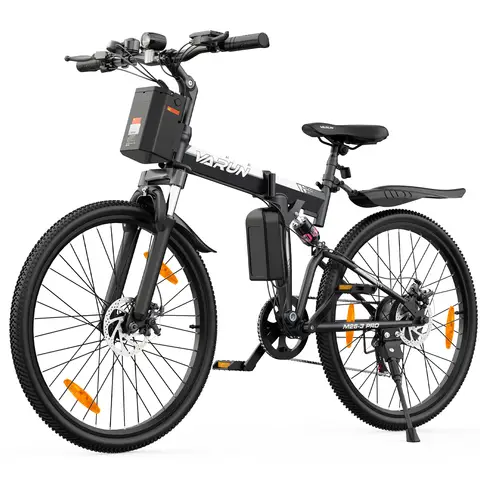 VARUN M26-3 PRO 250W motor city ebike Adult Electric Bicycle 48V7.8AH battery E-bike 26 Tire E-Mountain bike M26-3 PRO（Black 