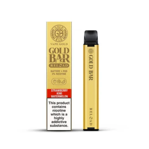 Gold Bar Reload Prefilled Pod Kit  Straw Kiwi Watermelon