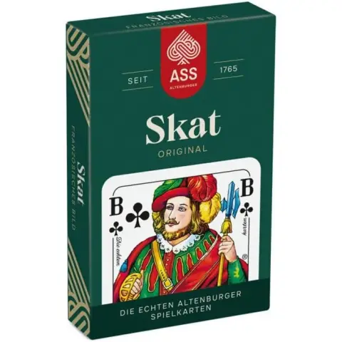 ASS Altenburger FSC Skat, französisches Bild im Faltkarton