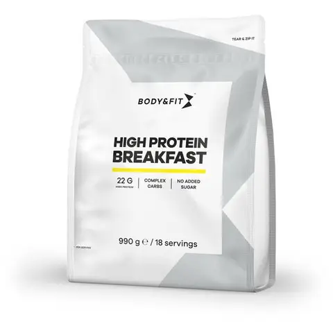 Body&Fit High Protein Breakfast Chocolate 990 grams (18 shakes)