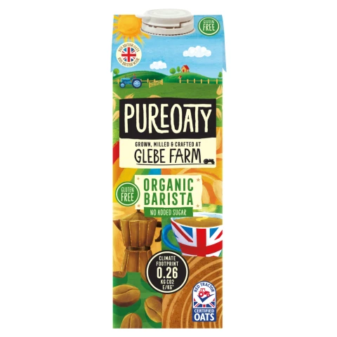 Glebe Farm PureOaty Organic Barista - 1LT