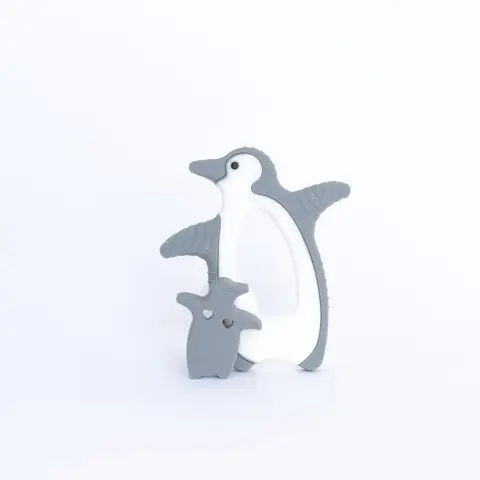 Bickiepegs Sensory Teether Peggie the Penguin
