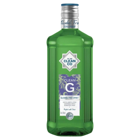 Clean Co Clean G Non-Alcoholic Crisp Dry Spirit 70cl
