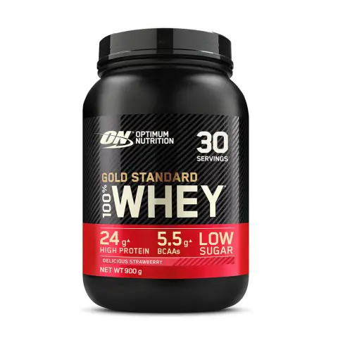 Optimum Nutrition Gold Standard 100% Whey Fraise Délicieuse 900g