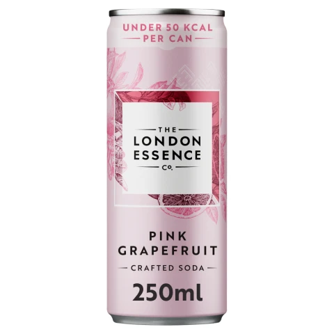 London Essence Crafted Soda Pink Grapefruit 250Ml