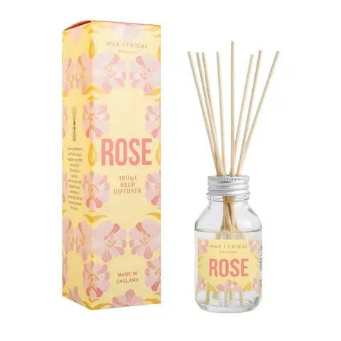 Wax Lyrical Reed Diffuser Pop Florals Rose 100ml