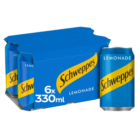 Schweppes Lemonade Cans6X330ml
