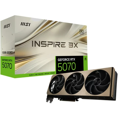 MSI RTX5070 Inspire 3X OC 12GB GDDR7 V532-006R retail