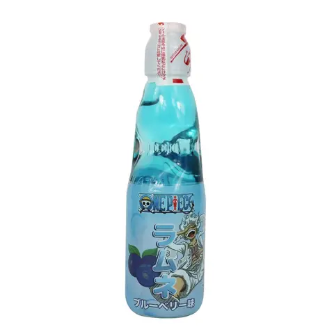 HATA KOSEN Boisson gazeuse Ramune saveur myrtille - 200 ml
