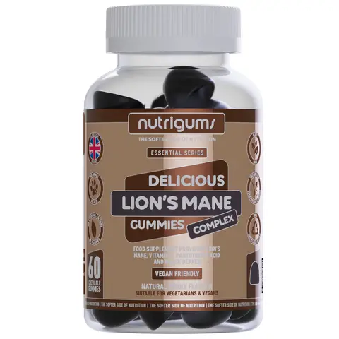 Nutrigums Lion's Mane Complex Cognitive Support Gummies - 60 Gummies