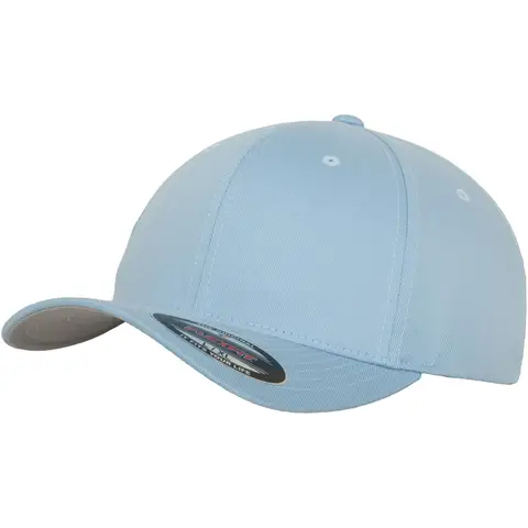 Flexfit Wooly Combed Cap Carolina Blau L/XL