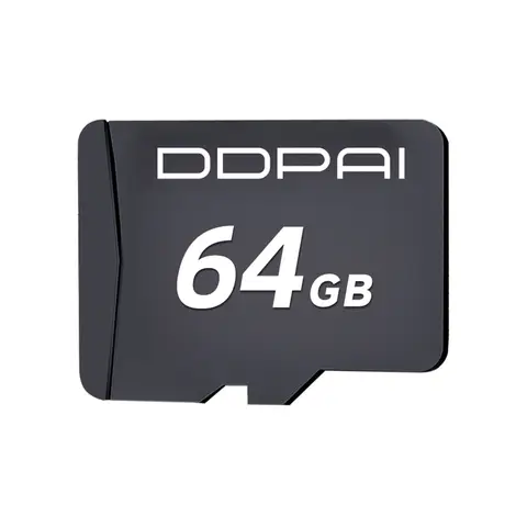 DDPAI Memory Card 64GB SD Card Class 10 for DDPAI Dash Cam Car Camera Car DVR Adapters
