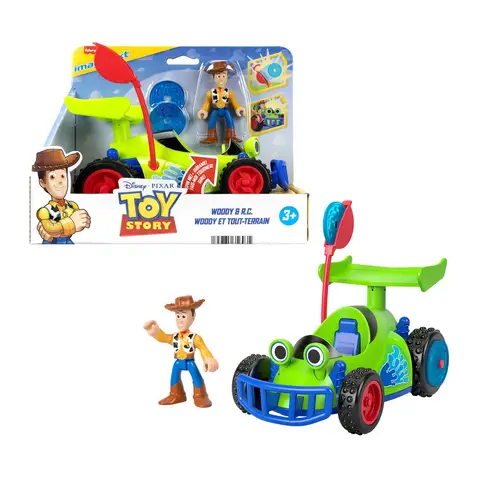 Imaginext Toy Story Woody and Remote Control Buggy