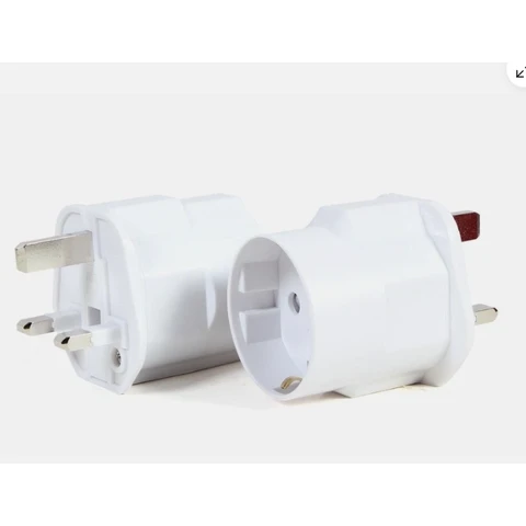 Cablexpert AC power adapter, EU Schuko socket to UK plug, 13 A | A-AC-EUFUKM-01 | Power adapter