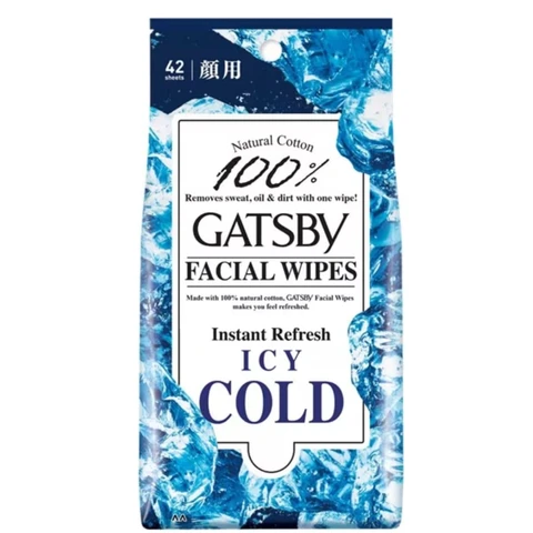 GATSBY Gesichtstücher – Öl-Kontrolle 42 Stück