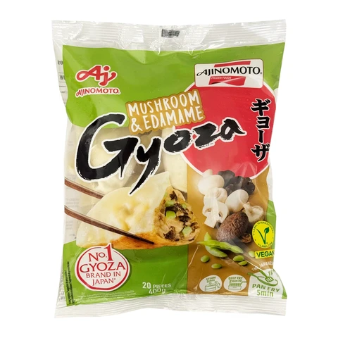 Ajinomoto Mushroom & Edamame Gyoza Dumplings - 20 Pieces (400g)