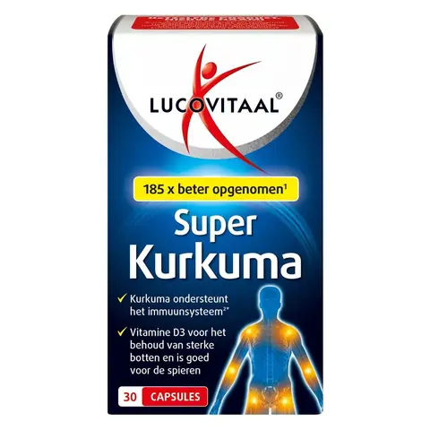 Lucovitaal Kurkuma X-tra Krachtig 30 capsules