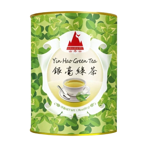 "SHAN WAI SHAN Thé Vert Feuilles Yin Hao 50G"