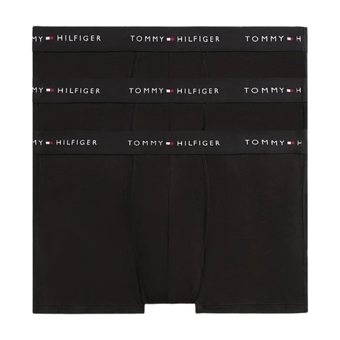 Tommy Hilfiger Unterwäsche 3er-Pack Trunks - Schwarz/Schwarz/Schwarz - MD