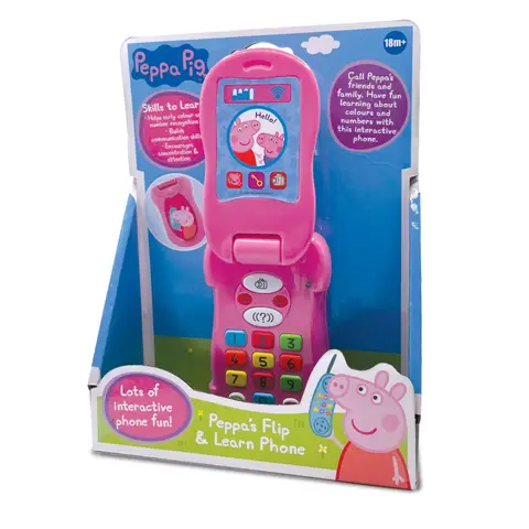 Peppa Pig Peppa's Flip & Learn Phone