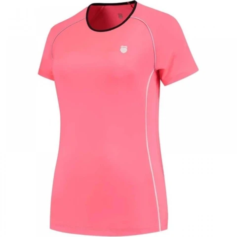 Kswiss Hypercourt Crew 4 Roze Vrouw T-Shirt L