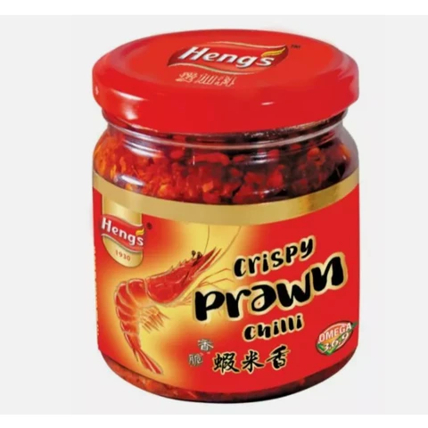 Heng's Crispy Prawn Chilli 180g
