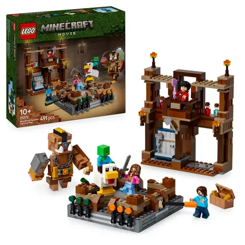 LEGO Minecraft 21272 Arène de Combat du Manoir de la Forêt Lot de 712