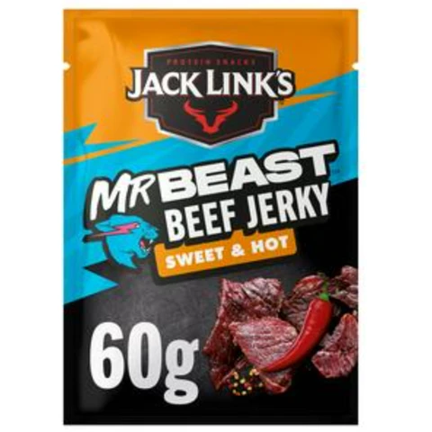 Jack Link's Sweet & Hot Beef Jerky 60g